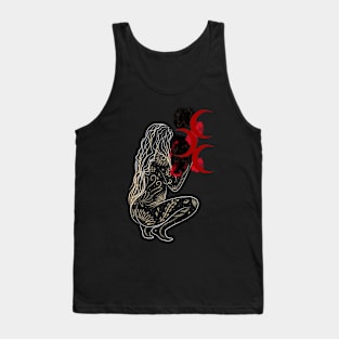 Wicca Wiccan Moon Magic Tank Top